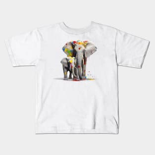 Elephants Kids T-Shirt